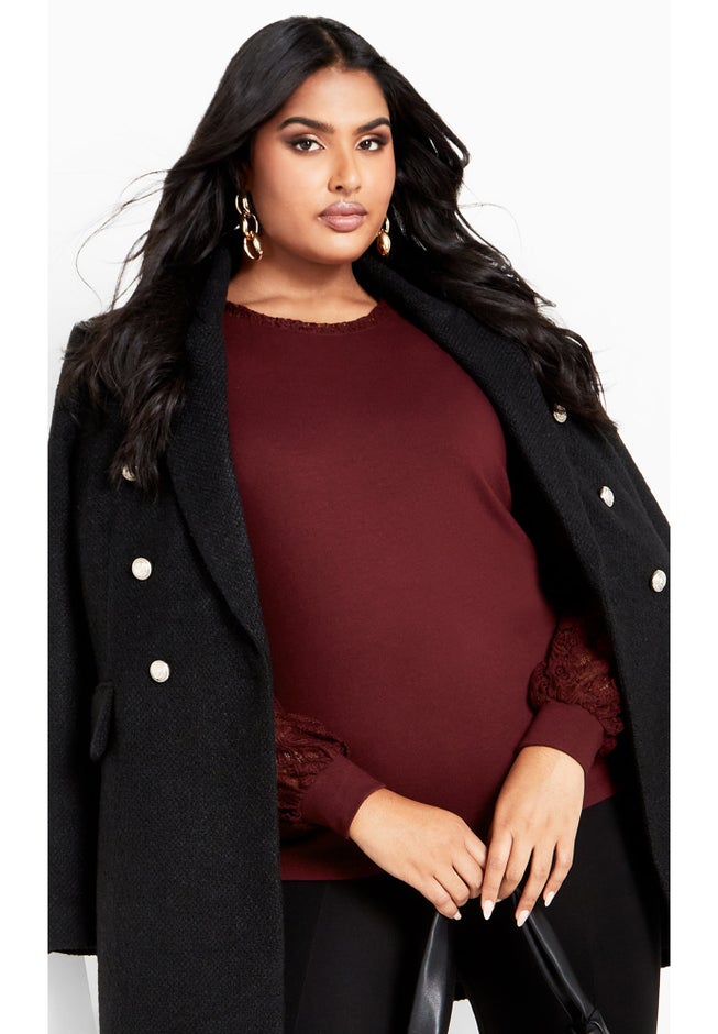 Parker Lace Long Sleeve Top image number 3