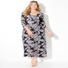 AnyWear Beaded Medallion Maxi Dress image number null