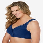 Front-Close Cotton Wireless Posture Bra image number null