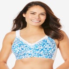 Front-Close Cotton Wireless Posture Bra image number null