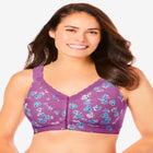 Front-Close Cotton Wireless Posture Bra image number null