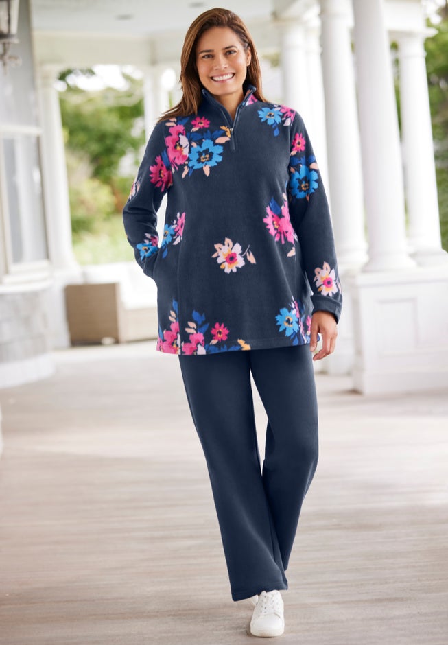 Microfleece Quarter-Zip Pullover image number 7