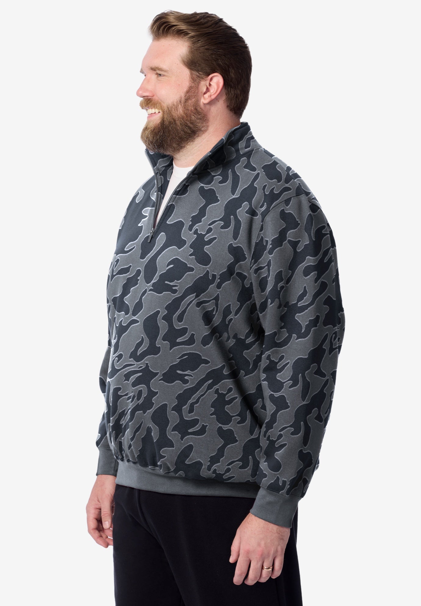 Fleece 1/4 Zip Sweatshirt image number 1