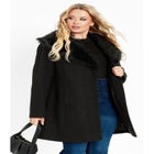 Elle Faux Wool Coat image number null