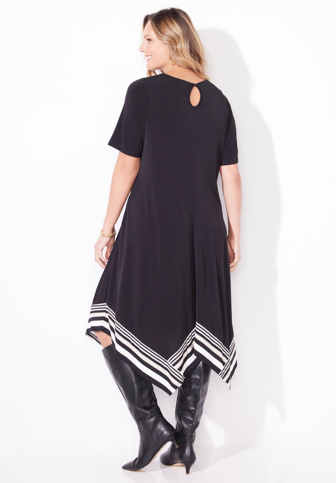 Stoneywood Stripe A-Line Dress (With Pockets) image number 1