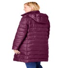 Long Packable Puffer Jacket image number null