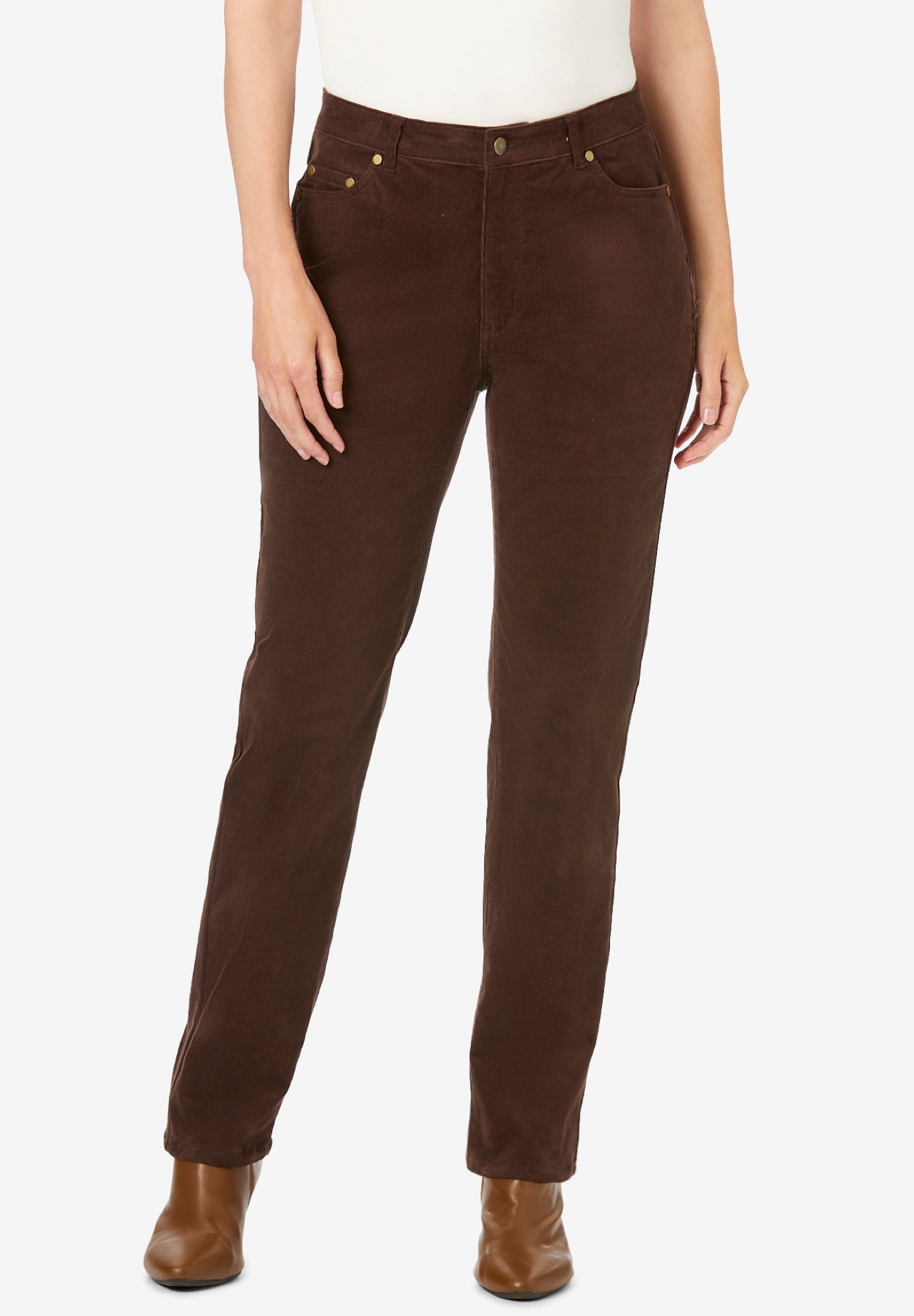 Corduroy Bootcut Jeans image number 0