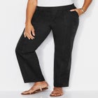 Stretch Knit Waist Cargo Pant image number null