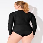 Chlorine Resistant Quick-Dry Long Sleeve Swim Rash Guard image number 5