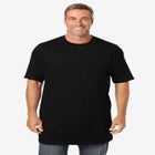 Shrink-Less&trade; Lightweight Longer-Length Crewneck T-Shirt image number null