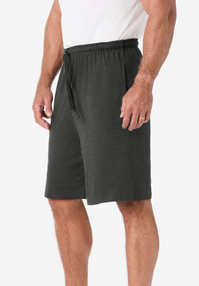 Lightweight Jersey Pajama Shorts image number 2
