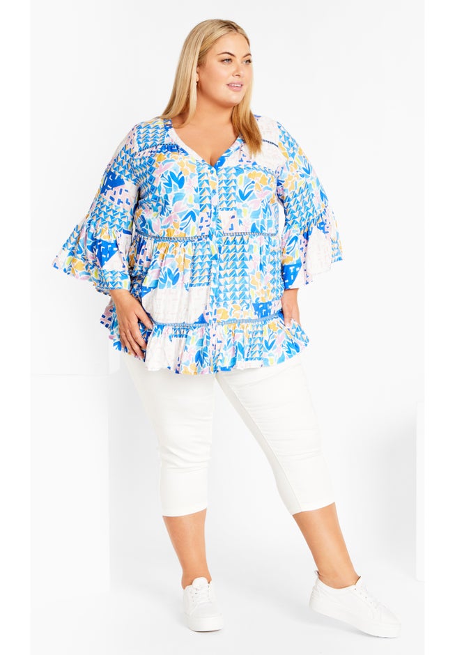 Laura Print Shirt image number 3