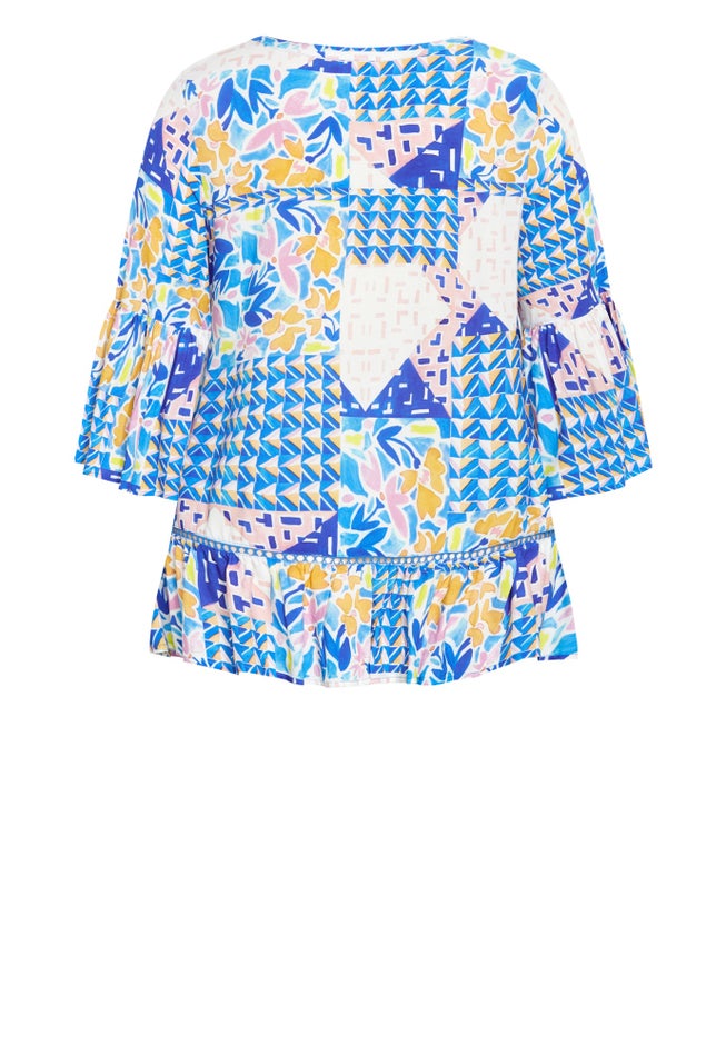 Laura Print Shirt image number 4