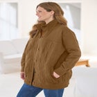 Quilted Easy Fleece Jacket image number null
