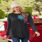 Holiday Motif Sweater image number null