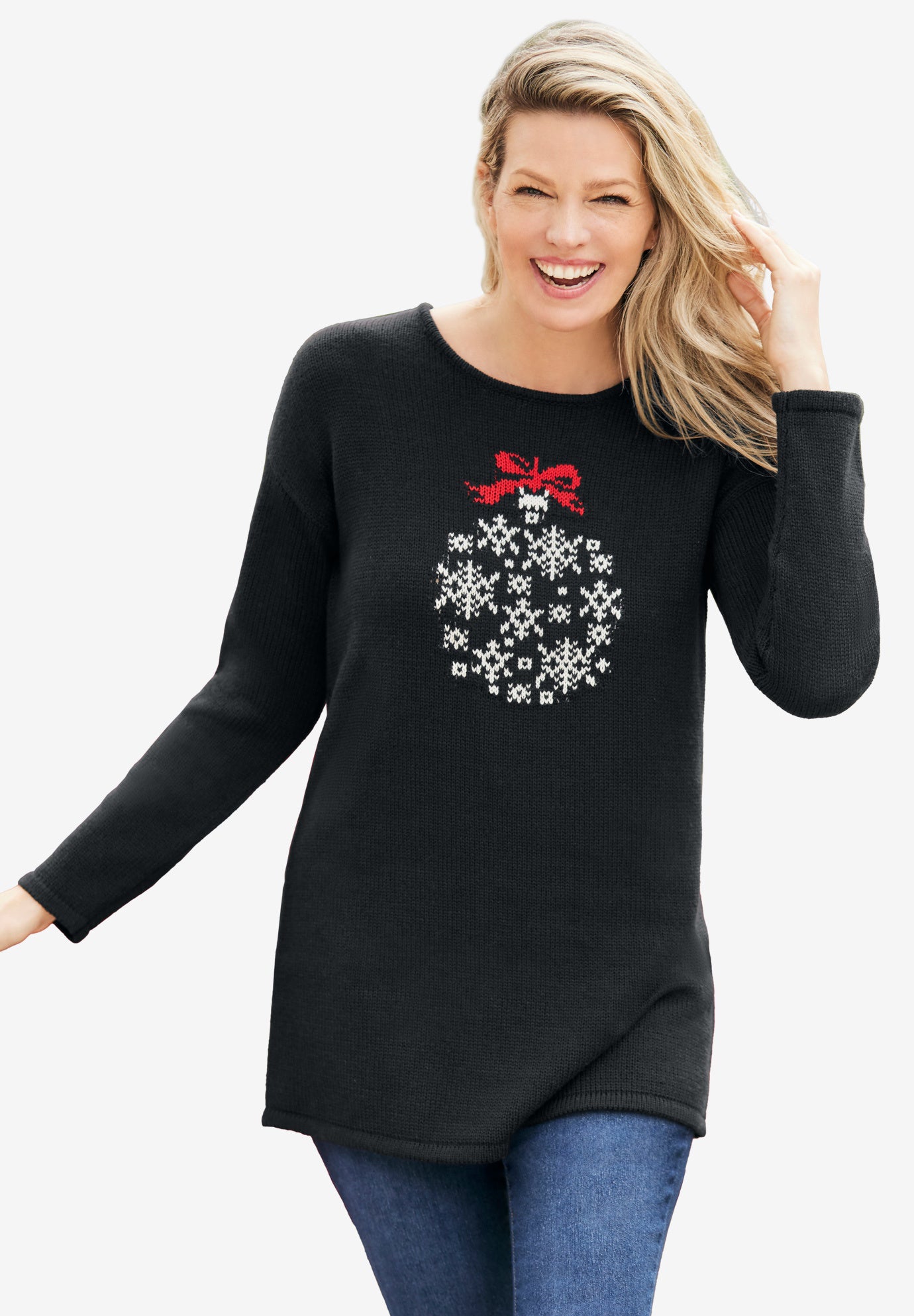 Holiday Motif Sweater image number 0