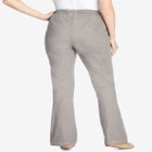 Fineline Stretch Denim Pull-On Bootcut Jeans image number null