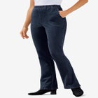 Fineline Stretch Denim Pull-On Bootcut Jeans image number null