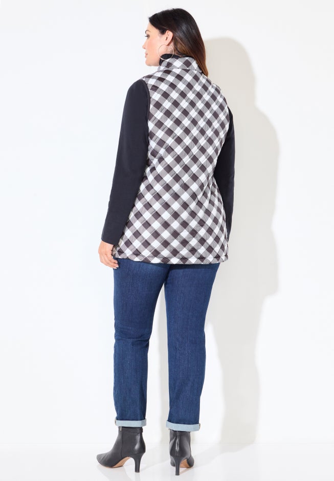 Quilted Puffer Vest image number 2