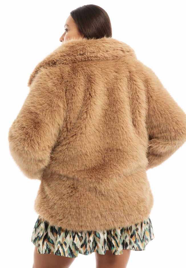 Faux Fur Coat image number 1