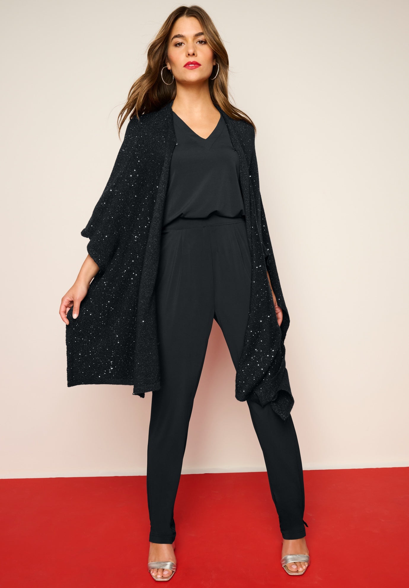 Sequin Poncho image number 1