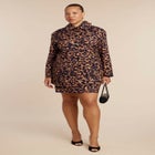 Leopard Print Jacket image number null