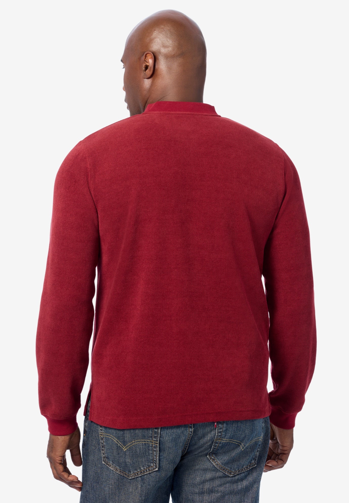 Soft Waffle Henley image number 1