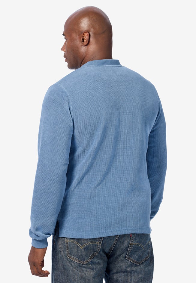 Soft Waffle Henley image number 1