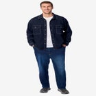 Knit Denim Shirt image number null