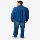 Knit Denim Shirt image number null