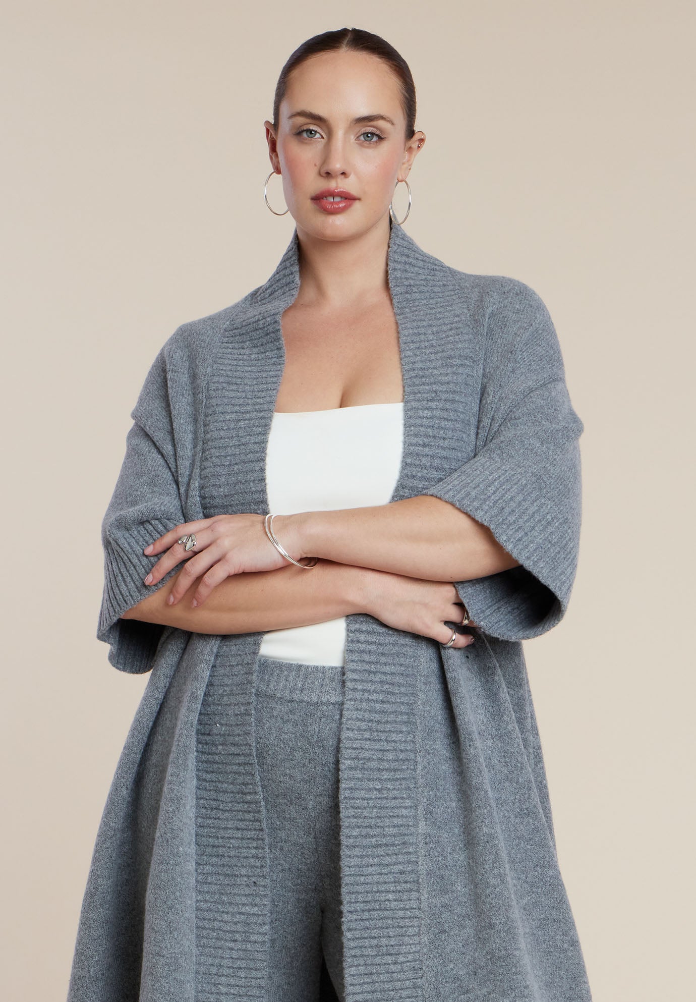 Dramatic Sweater Duster image number 2