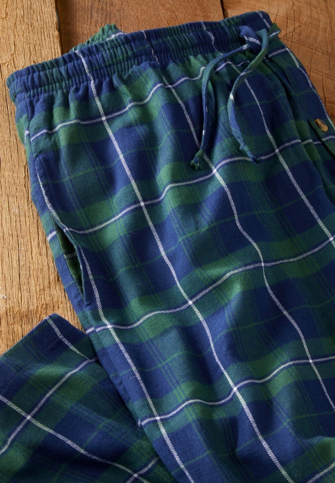 Flannel Plaid Pajama Pants image number 4