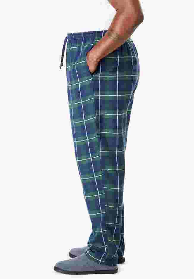Flannel Plaid Pajama Pants image number 5