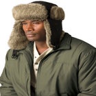 Extra Large Fur Trim Hat image number null