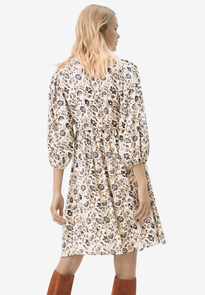 Keyhole A-line Dress image number 1