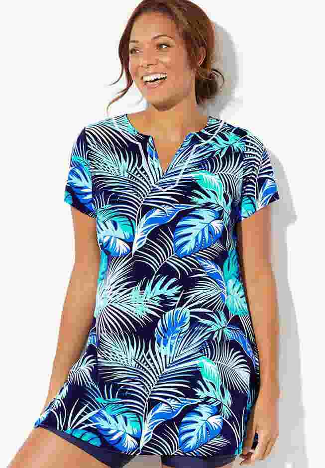 Chlorine Resistant Swim Tunic image number 0