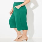 Gauze Pull-On Capri image number null