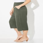 Gauze Pull-On Capri image number null