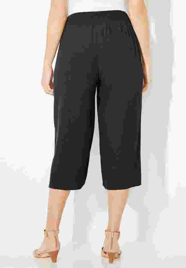 Gauze Pull-On Capri image number 1