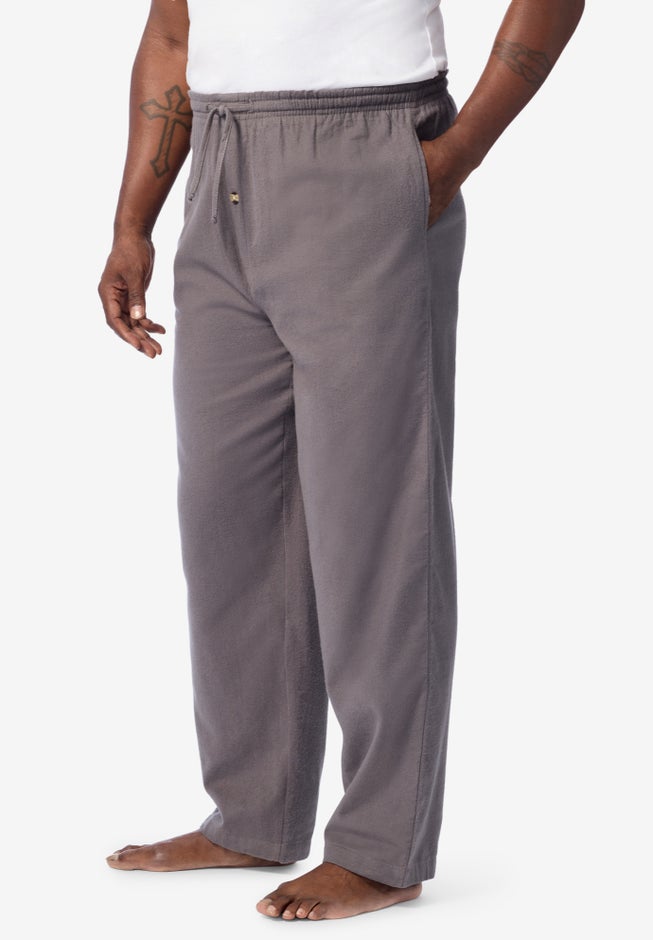 Solid Flannel PJ Pants image number 2