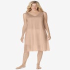 Full Slip Silky Lace-Trim image number 0