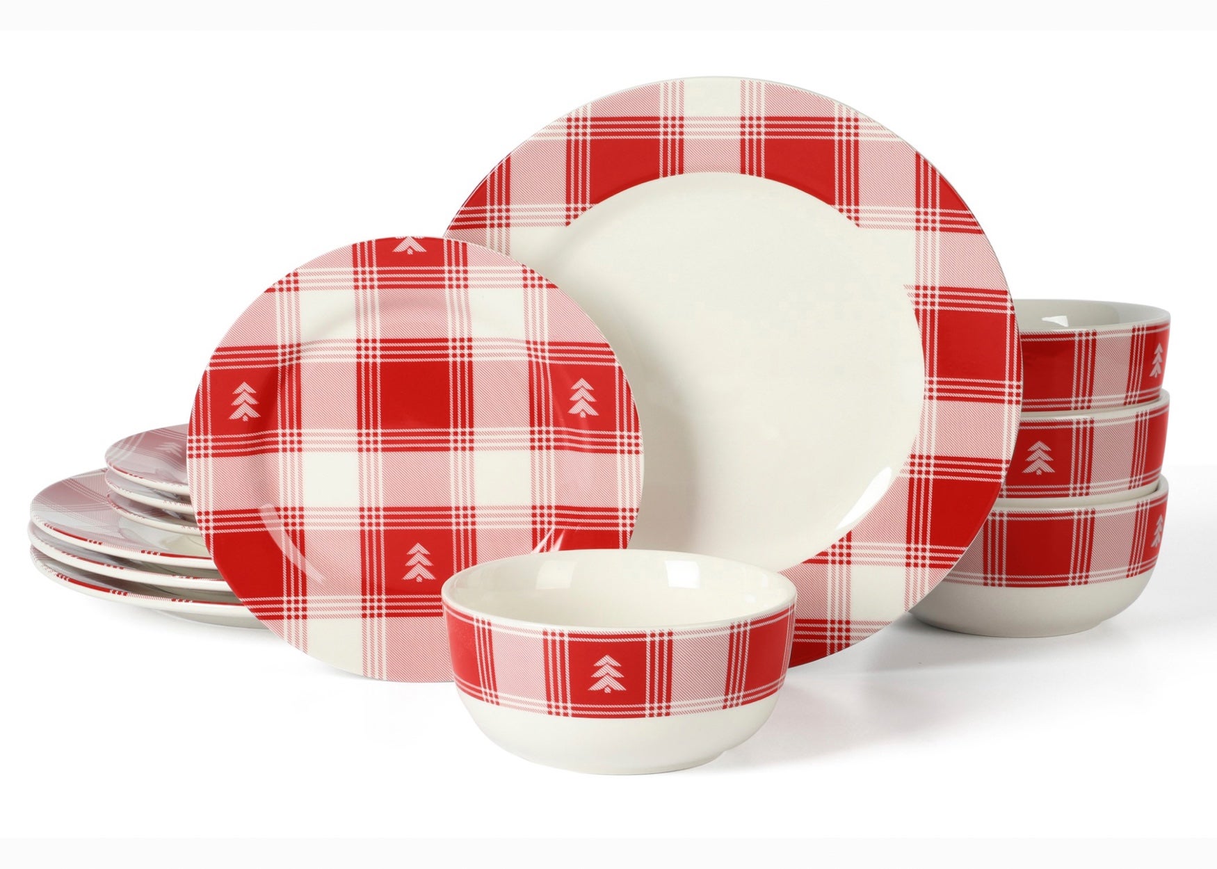 Martha Stewart 12-Piece Dinnerware Set image number 0