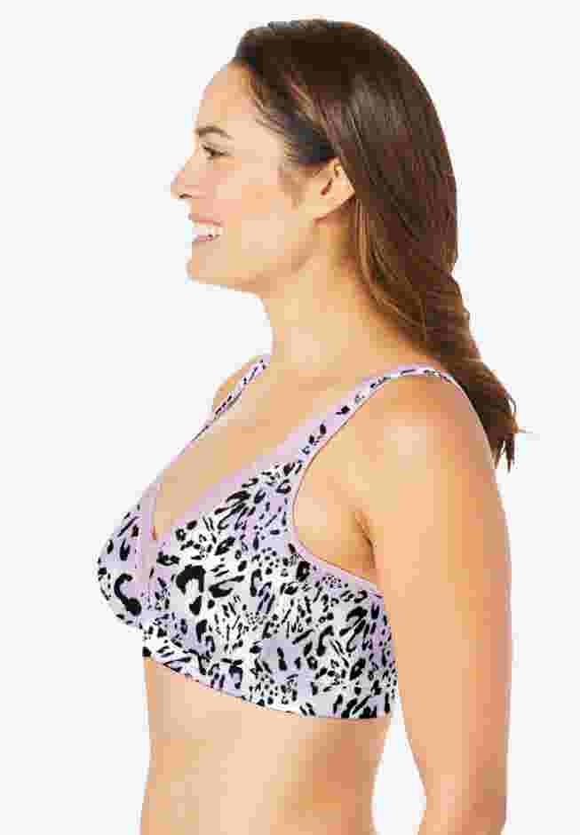 Cotton Comfort Wireless Bra image number 2