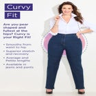 Right Fit&reg; Curvy Jean image number null