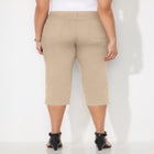Softluxe Sateen Stretch Capri image number null