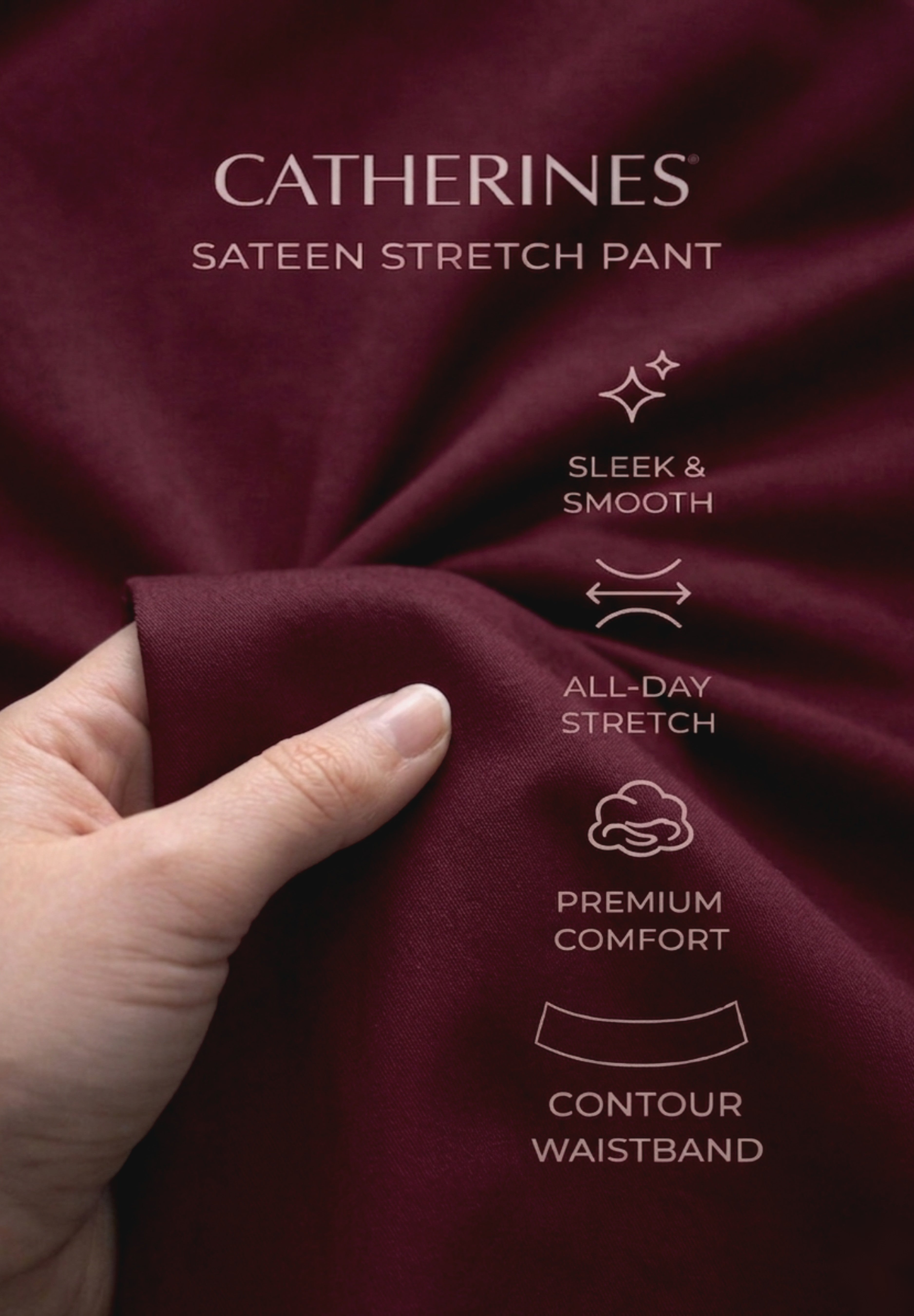 Softluxe Sateen Stretch Pant image number 4
