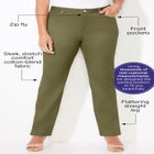 Softluxe Sateen Stretch Pant image number null