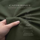 Softluxe Sateen Stretch Pant image number null