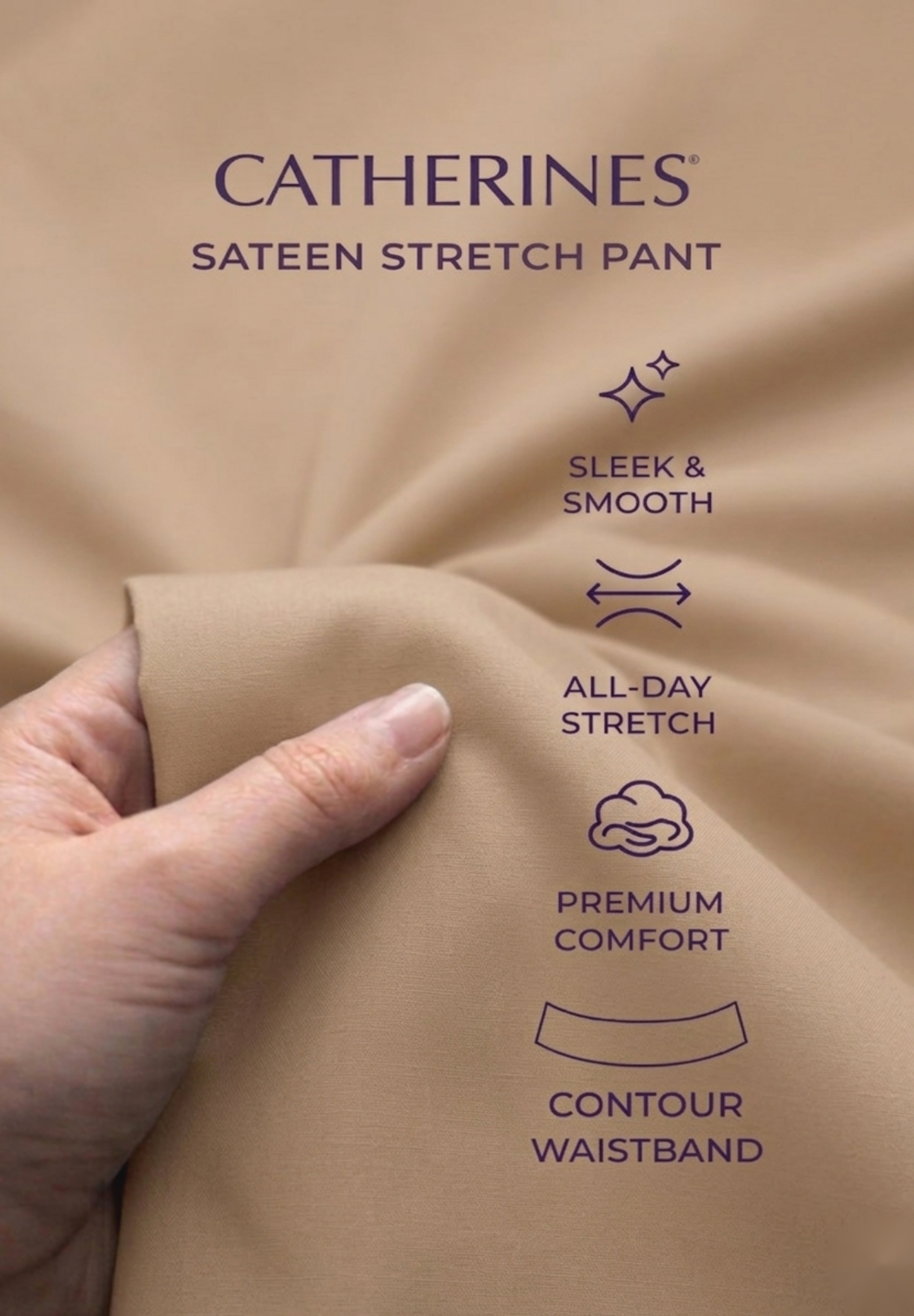 Softluxe Sateen Stretch Capri image number 1