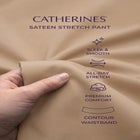 Softluxe Sateen Stretch Capri image number null
